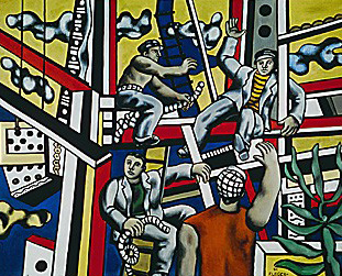 Construction Workers Fernand Leger